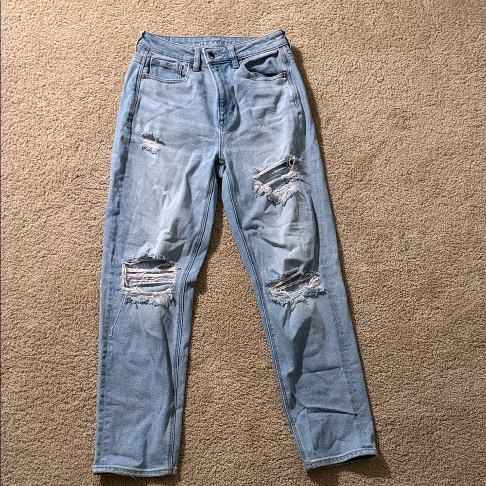 American Eagle Outfitters Light Blue Stretch Jeans